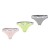Calvin Klein γυναiκείο 3pack thong βαμβακερά σε τρία διαφορετικά χρώματα 90%cotton 10%elastane 000QD5209E-WAB