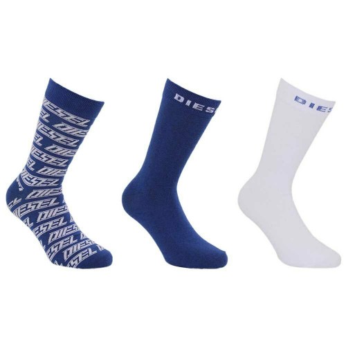 Diesel κάλτσες 3pack ψηλές κάλτσες βαμβακερές σε τρία χρώματα 00SAYJ-0KAYL-E5280