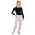 Calzedoro γυναικείο παντελόνι πυτζάμας βαμβακερό, στενή γραμμή 100% βαμβάκι 010-PANTS
