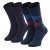 Tommy Hilfiger ανδρική βαμβακερή κάλτσα με σχέδιο 2pack 100001495-085