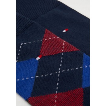 Tommy Hilfiger ανδρική βαμβακερή κάλτσα με σχέδιο 2pack 100001495-085 Tommy Hilfiger ανδρική βαμβακερή κάλτσα με σχέδιο 2pack 100001495-085