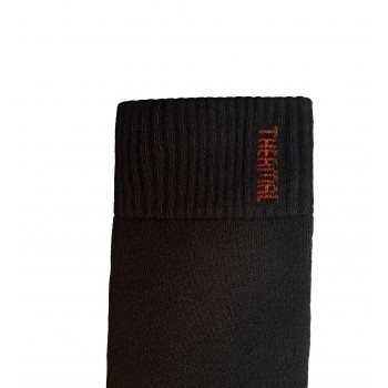 Pro thermal ανδρική κάλτσα ψηλή σε καφέ χρώμα 19601-BROWN