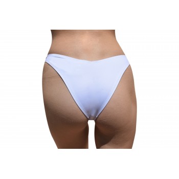Bluepoint γυναικείο μαγιό bottom brazil ψηλόμεσο σε άσπρο χρώμα,κανονική γραμμή,100%polyester 2106584-01