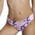Blu4u γυναικείο μαγιό bottom ριπ κοφτό χωρίς ραφές με λουλούδια ροζ,κανονική γραμμή,100%polyester2136556-10