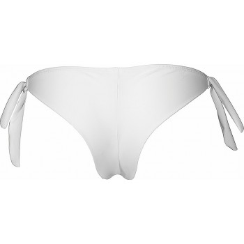Blu4u γυναικείο μαγιό bottom brazil με δέσιμο στο πλάι σε άσπρο χρώμα,κανονική γραμμή,100%polyester 2136586-01