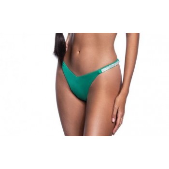 Bluepoint γυναικείο μαγιό bottom brazil σε πράσινο χρώμα με στρας στο πλάι 23065053-26