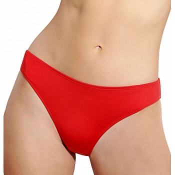 Blu4u γυναικείο μαγιό bottom κανονικό σε κόκκινο χρώμα,κανονική γραμμή,100%polyester 23365083-07