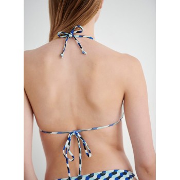 Blu4u γυναικείο μαγιό top B cup με σχέδια σε μπλε αποχρώσεις,κανονική γραμμή,100%polyester 23366053-04 Blu4u γυναικείο μαγιό top B cup με σχέδια σε μπλε αποχρώσεις,κανονική γραμμή,100%polyester 23366053-04