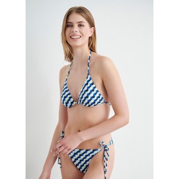 Blu4u γυναικείο μαγιό top B cup με σχέδια σε μπλε αποχρώσεις,κανονική γραμμή,100%polyester 23366053-04 Blu4u γυναικείο μαγιό top B cup με σχέδια σε μπλε αποχρώσεις,κανονική γραμμή,100%polyester 23366053-04