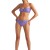 Blu4u γυναικείο μαγιό (πάνω μέρος)strapless B cup, σε μωβ χρώμα με σχέδια. Αφαιρούμενη τιράντα με αυξομείωση και κούμπωμα στην πλάτη  24366154-11
