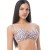 Bluepoint γυναικείο μαγιό (επάνω μέρος) strapless D cup. Lurex ύφασμα σε ροζ χρώμα με animal σχέδιο, μπανέλα και αποσπώμενη τιραντα 25066004D-10