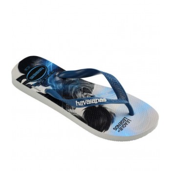 Havaianas ανδρικές σαγιονάρες top legends white and blue 4148151-3057