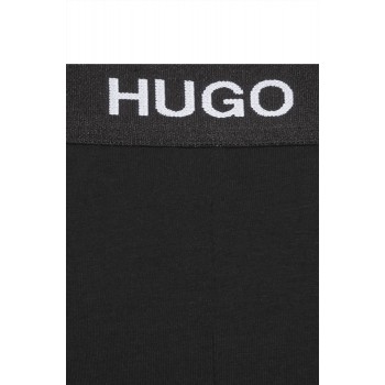 Hugo ανδρικά σλιπ βαμβακερά low rise brief 3pack μαύρα,κανονική γραμμή 50469763-001