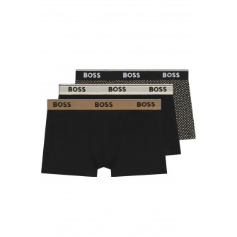 Boss ανδρικά boxers 3pack σε τρία διαφορετικά σχέδια, κανονική γραμμή 95%cotton 5%elastane 50554443-262