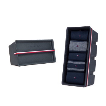 Tommy Hilfiger ανδρικές βαμβακερές κάλτσες 5pack (συσκευασία δώρου) 701224443-001 Tommy Hilfiger ανδρικές βαμβακερές κάλτσες 5pack (συσκευασία δώρου) 701224443-001