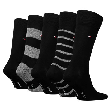 Tommy Hilfiger ανδρικές βαμβακερές κάλτσες 5pack (συσκευασία δώρου) 701224443-002 Tommy Hilfiger ανδρικές βαμβακερές κάλτσες 5pack (συσκευασία δώρου) 701224443-002