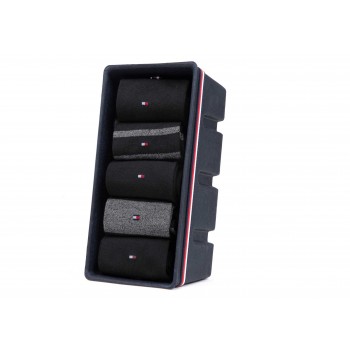 Tommy Hilfiger ανδρικές βαμβακερές κάλτσες 5pack (συσκευασία δώρου) 701224443-002 Tommy Hilfiger ανδρικές βαμβακερές κάλτσες 5pack (συσκευασία δώρου) 701224443-002