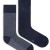 Tommy Hilfiger ανδρική βαμβακερή κάλτσα (2pack) με σχέδιο σε σκ.μπλε χρώμα 701236313-002