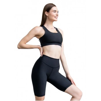 Lismina γυναικείο κολάν ψηλόμεσο biker push up μαύρο 943-BLACK Lismina γυναικείο κολάν ψηλόμεσο biker push up μαύρο 943-BLACK