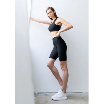 Lismina γυναικείο κολάν ψηλόμεσο biker push up μαύρο 943-BLACK Lismina γυναικείο κολάν ψηλόμεσο biker push up μαύρο 943-BLACK