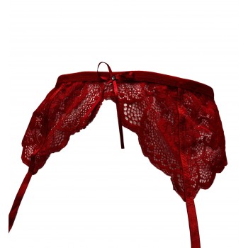 Cottonhill γυναικεία ζαρτιέρα σε κόκκινο χρώμα CH4034-RED