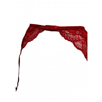 Cottonhill γυναικεία ζαρτιέρα σε κόκκινο χρώμα CH4034-RED