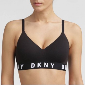 DKNY γυναικείο σουτιεν cozy boyfriend wire free με ενίσχυση χωρις μπανέλα DK4518-Y3T