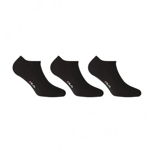 Fila unisex κάλτσες κοντές 3 τεμαχίων πετσετέ (3PACK) F1548V-BLACK