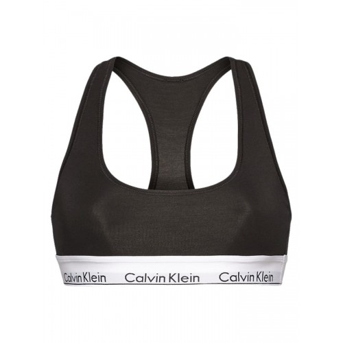 Calvin Klein γυναικείο μπουστάκι μαύρο με λάστιχο F3785E-001