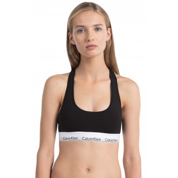 Calvin Klein γυναικείο μπουστάκι μαύρο με λάστιχο F3785E-001 Calvin Klein γυναικείο μπουστάκι μαύρο με λάστιχο F3785E-001