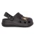 Calzedoro γυναικείες παντόφλες σαμπό τύπου crocs σε μαύρο χρώμα. Ενδέχεται το κάθε νούμερο να έχει διαφορετικά κοσμήματα! Στενή γραμμή F4287-BLACK