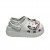 Calzedoro γυναικείες παντόφλες σαμπό τύπου crocs σε άσπρο χρώμα. Ενδέχεται το κάθε νούμερο να έχει διαφορετικά κοσμήματα! Στενή γραμμή F4287-WHITE
