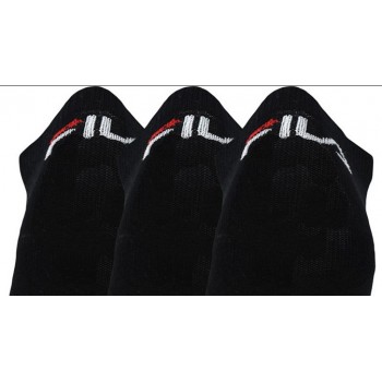 Fila unisex κοντές κάλτσες 3 τεμαχίων (3pack)F9100-BLACK