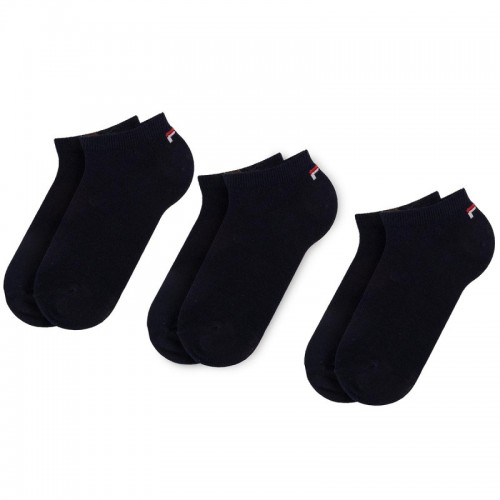 Fila unisex κοντές κάλτσες 3 τεμαχίων (3pack) F9100-NAVY
