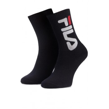 Fila unisex αθλητικές κάλτσες 2 τεμαχίων (2pack) με ελαστικό ριπ μεγάλο λογότυπο F9598-NAVY