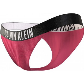 Calvin Klein γυναικείο μαγιό bottom brazilian σε φούξια χρώμα,κανονική γραμμή,100%polyester KW0KW02019-XI1