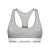 Calvin Klein μπουστάκι σε γκρι με λευκό λάστιχο LV00QF8493-P7A