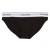 Calvin Klein γυναικείο κυλοτάκι ολόκληρο (bikini) σε μαύρο χρώμα με λευκό λάστιχο LV00QF8520-UB1