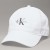 Calvin Klein unisex καπέλο σε λευκό χρώμα σε το λογότυπο τησ εταιρίας το μπροστά μέρος LV04K5027G-YAF