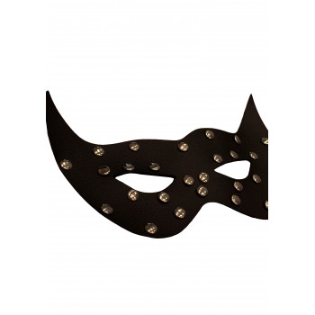 Calzedoro sexy δερμάτινη μάσκα με τρουξ σε μαύρο χρώμα MASKA-BLACK