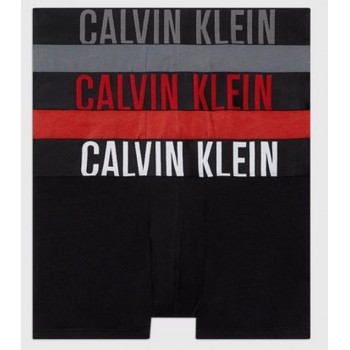 Calvin Klein ανδρικά βαμβακερά boxer 3pack σε διαφορετικά χρώματα με φαρδύ λάστιχο NB3608A-LXO