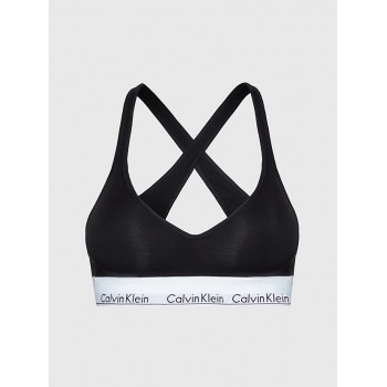 Calvin Klein γυναικείο μπουστάκι ενισχυμένο μαύρο με λάστιχο QF1654E-001 Calvin Klein γυναικείο μπουστάκι ενισχυμένο μαύρο με λάστιχο QF1654E-001