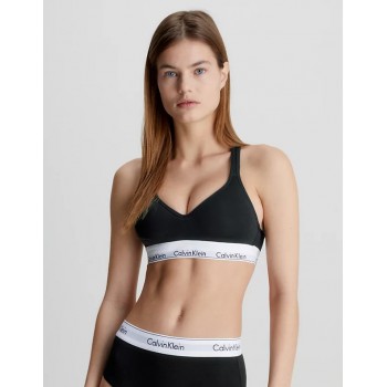 Calvin Klein γυναικείο μπουστάκι ενισχυμένο μαύρο με λάστιχο QF1654E-001 Calvin Klein γυναικείο μπουστάκι ενισχυμένο μαύρο με λάστιχο QF1654E-001