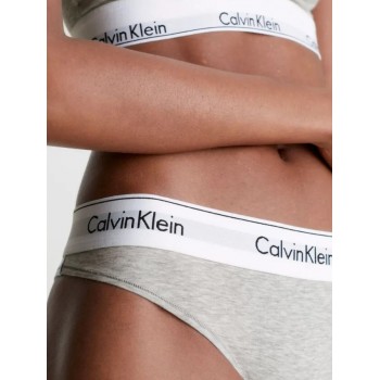 Calvin Klein γυναικείο κυλοτάκι brazil γκρι QF5981E-P7A