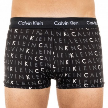 Calvin Klein ανδρικά βαμβακερά boxer 3pack (μαύρο-γκρι-πριντ),κανονική γραμμή,95%cotton 5%elastane U2664G-YKS