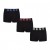DKNY ανδρικά βαμβακερά μποξεράκια μαύρα με διαφορετικό χρώμα στα γραμματα U5_6614_DKY