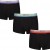 DKNY ανδρικά βαμβακερά μποξεράκια μαύρα με διαφορετικό χρώμα στο λάστιχο U5_6701_DKY