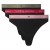 Tommy Hilfiger γυναiκείο 3pack thong βαμβακερά σε μαύρο χρώμα με τρια διαφορετικά χρώματα λάστιχο,άνετη γραμμή 95%cotton 5%elastane UW0UW05530-0K7