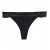 Tommy Hilfiger γυναiκείο thong σε μαύρο χρώμα με δαντέλα στο επάνω μέρος, κανονική γραμμή 79%cpolyamide 21%elastane  UW0UW06160-BDS