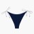 Tommy Hilfiger γυναικείο μαγιό κάτω μέρος σε σκ.μπλε χρώμα με V κόψιμο στο μπροστά μέρος και δέσιμο στο πλάι 100%polyester UW0UW06448-C7G